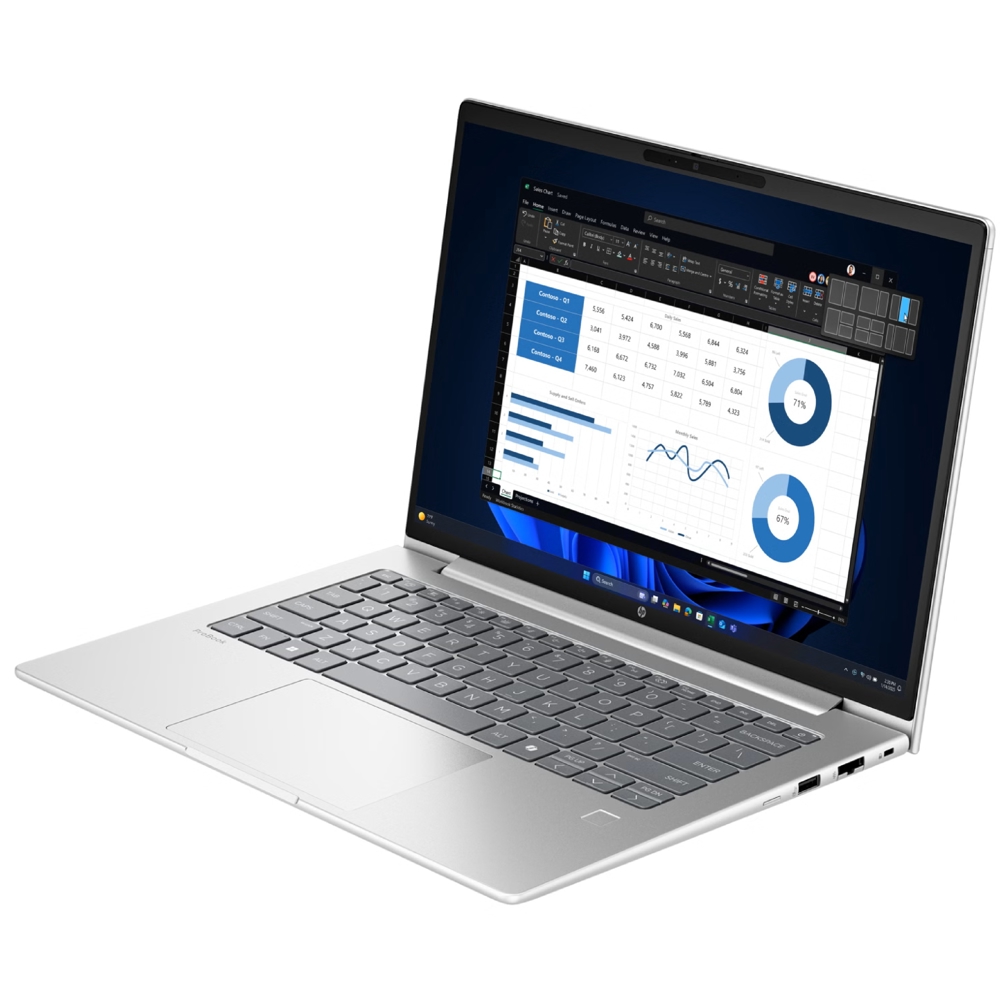 Notebook HP B39WVAT ProBook 4 G1i, 14", i5-1334U, 16GB, 512GB SSD, Integrated, W11P, Silver