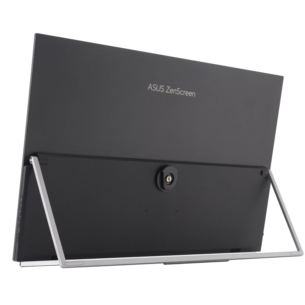 Portable Monitor Asus 90LM0AU5-B01A71 ZenScreen MB27ACF, 27", QHD, IPS, HDMI, USB-C, 3.5mm, Black