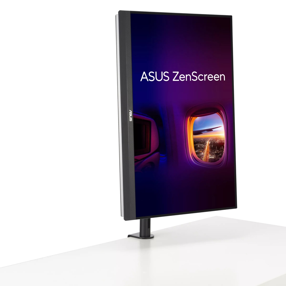 Portable Monitor Asus 90LM08S5-B01A70 ZenScreen MB229CF, 21.5", FHD, IPS, HDMI, USB-C, 3.5mm, Black