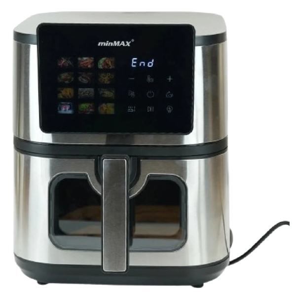 აეროგრილი MinMax MNF-8029W, 2400W, 12L, Air Fryer, Silver
