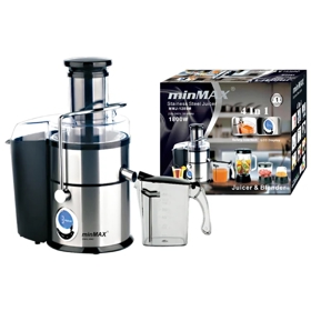 წვენსაწური MinMax MMJ-1289M, 1800W, Juicer, Silver
