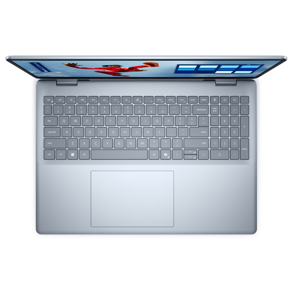 ნოუთბუქი Dell 16 Plus DB16250, 16", Ultra 9-288V, 32GB, 1TB SSD, Integrated, W11P, Blue