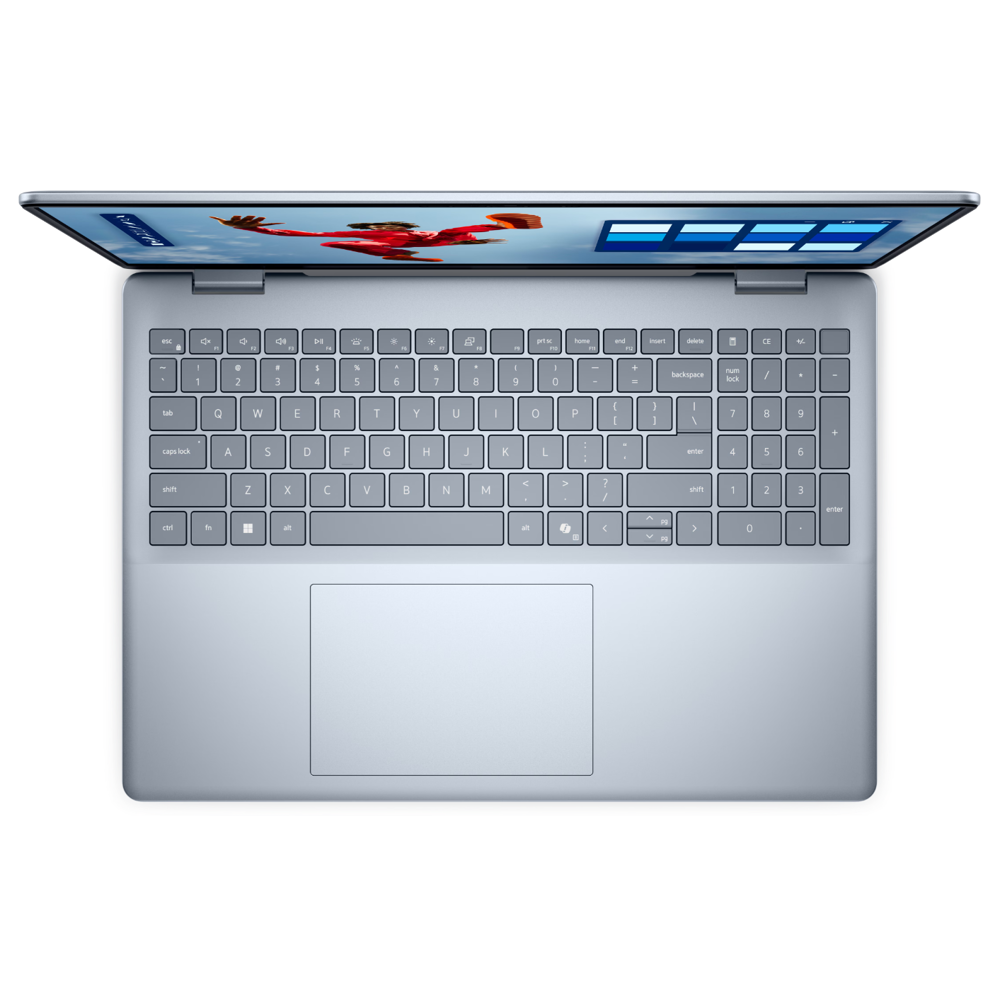 Notebook Dell 16 Plus DB16250, 16", Ultra 9-288V, 32GB, 1TB SSD, Integrated, W11P, Blue