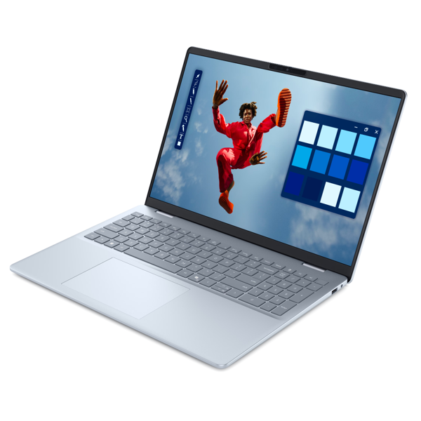 ნოუთბუქი Dell 16 Plus DB16250, 16", Ultra 9-288V, 32GB, 1TB SSD, Integrated, W11P, Blue