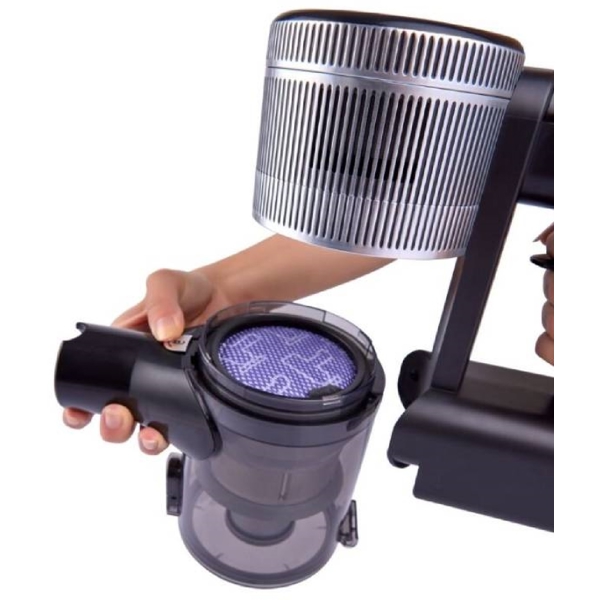 მტვერსასრუტი Arnica ET13480 Solara Hybrid, 400W, 1.4L, Vacuum Cleaner, Grey