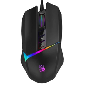 მაუსი A4tech Bloody W60 Max, Wired, RGB, USB, Gaming Mouse, Stone Black