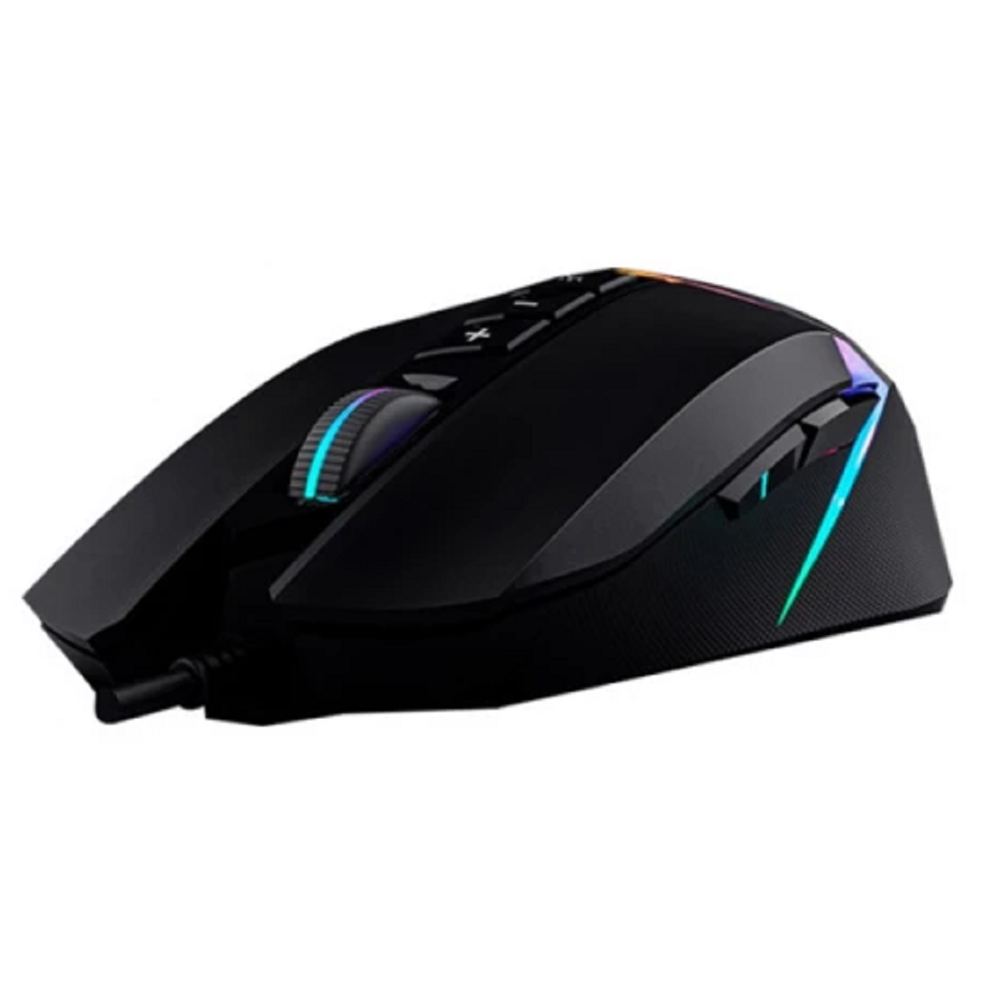 მაუსი A4tech Bloody W60 Max, Wired, RGB, USB, Gaming Mouse, Stone Black