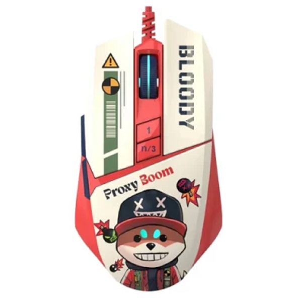 მაუსი A4tech Bloody W63 MAX, Wired, USB, RGB, Gaming Mouse, Proxy Boom