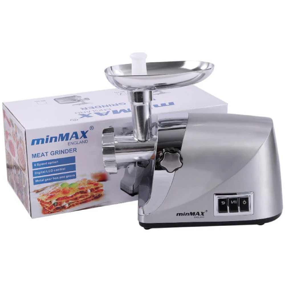 Meat Grinder minMAX MG-759, 3500W, Silver