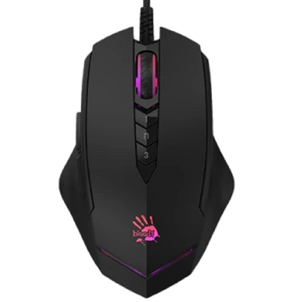 მაუსი A4Tech Bloody V8M MAX, Wired, USB, RGB, Gaming Mouse, Black