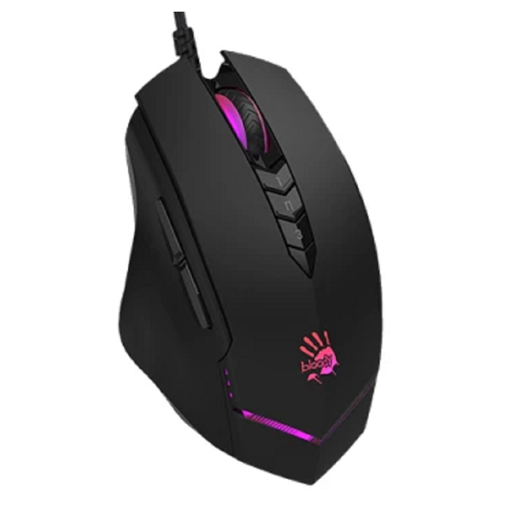 მაუსი A4Tech Bloody V8M MAX, Wired, USB, RGB, Gaming Mouse, Black