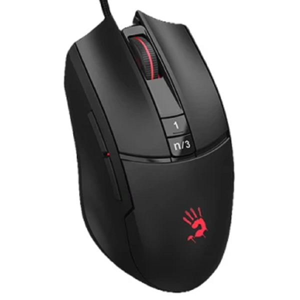 მაუსი A4Tech Bloody L65 Max, Wired, USB, RGB, Gaming Mouse, Stone Black