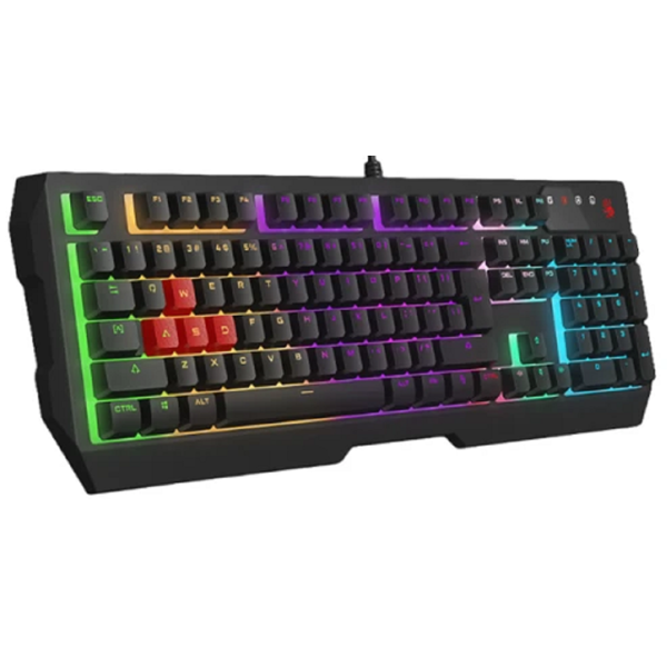 კლავიატურა A4tech Bloody B140N Neon, Wired, USB, Gaming Keyboard, Black