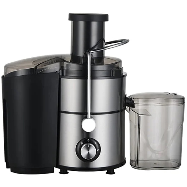 წვენსაწური MinMax MIJ-1266S, 500W, 1.5L, Juicer, Black/Silver