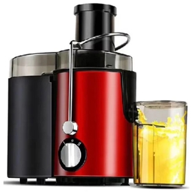 წვენსაწური MinMax MIJ-1266R, 500W, 1.5L, Juicer, Red