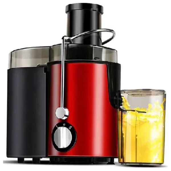 წვენსაწური MinMax MIJ-1266R, 500W, 1.5L, Juicer, Red