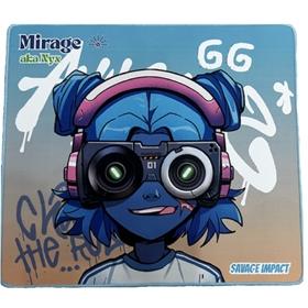 Mouse Pad A4Tech Bloody BP-45W X Savage, M, Nyx Mirage