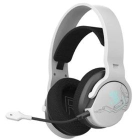 ყურსასმენი A4tech Bloody GR370, Headset, Wireless, Bluetooth, USB, 3.5mm, Sports White