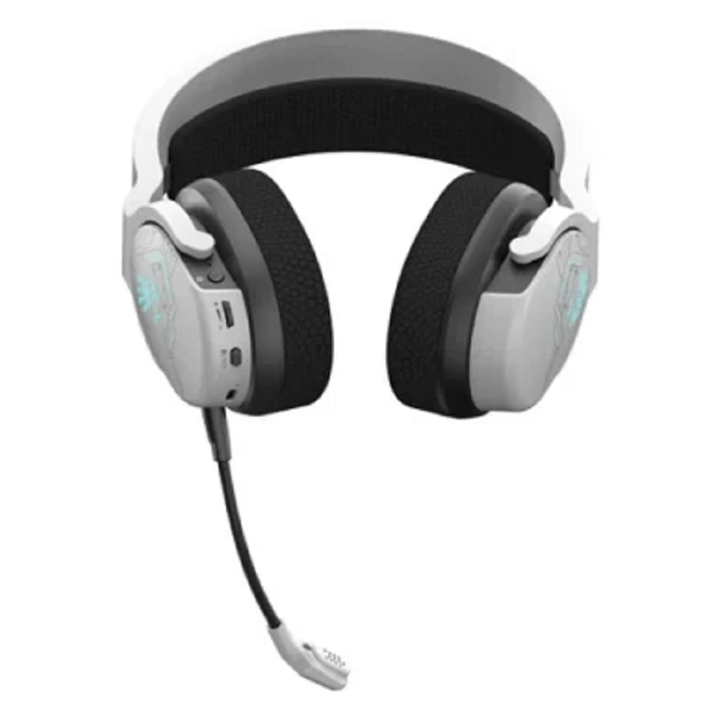 Headset A4tech Bloody GR370, Wireless, Bluetooth, USB, 3.5mm, Sports White