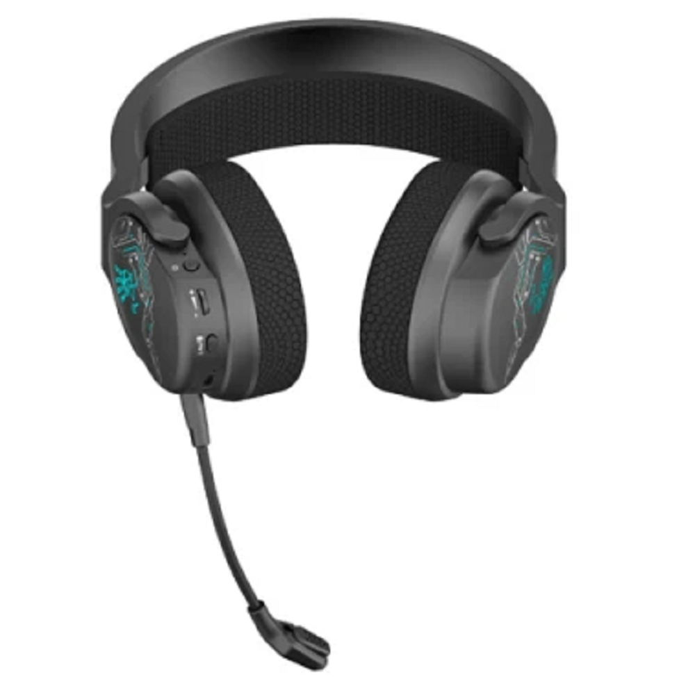 Headset A4tech Bloody GR370, Wireless, Bluetooth, USB, 3.5mm, Black