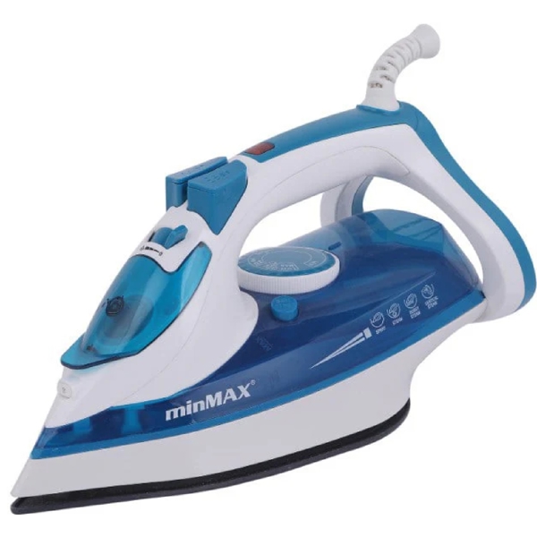 ორთქლის უთო MinMax MNI-8026, 2400W, Steam Iron, Blue