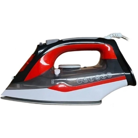 ორთქლის უთო MinMax MNI-7102, 2200W, 250ML, Steam Iron, Black/Red