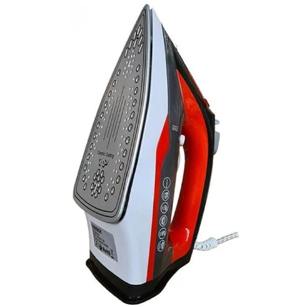 Steam Iron MinMax MNI-7102, 2200W, 250ML, Black/Red