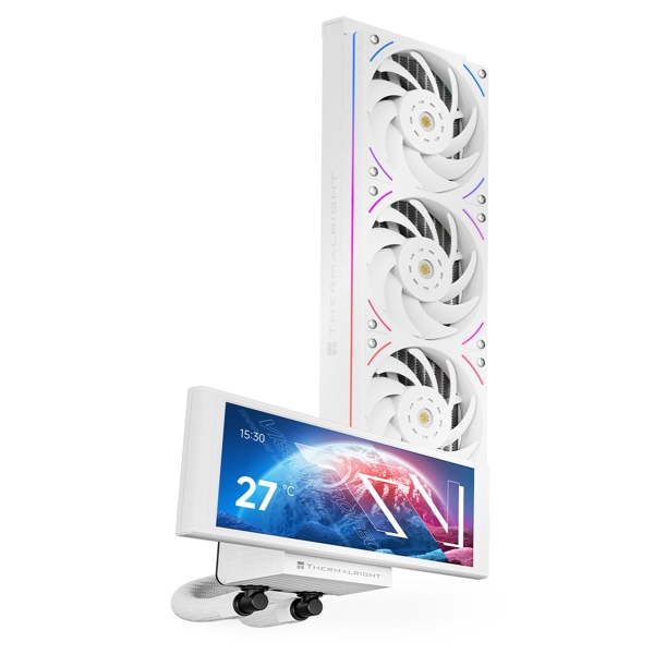 თხევადი გაგრილება ThermalRight Trofeo Vision 360 ARGB, 120mm, 2150Rpm, Liquid Cooling, White