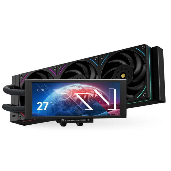 Liquid Cooling ThermalRight Trofeo Vision 360 ARGB, 120mm, 2150Rpm, Black