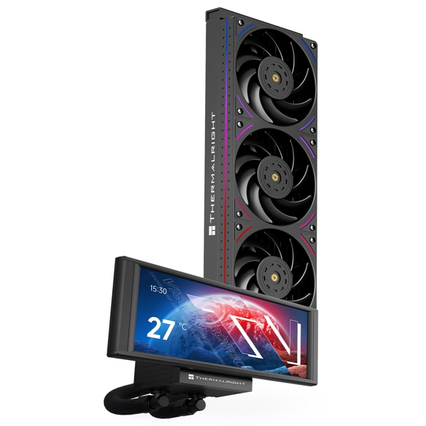 Liquid Cooling ThermalRight Trofeo Vision 360 ARGB, 120mm, 2150Rpm, Black