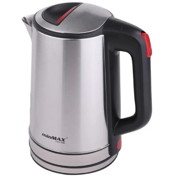 ელექტრო ჩაიდანი minMAX MIK-2318, 2000W, 2.3L, Electric Kettle, Silver
