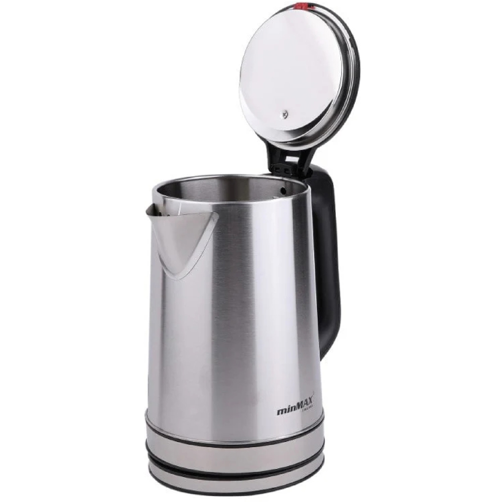 ელექტრო ჩაიდანი minMAX MIK-2318, 2000W, 2.3L, Electric Kettle, Silver