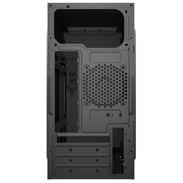 Computer Case ALLX B1745, Micro-ATX, ITX, USB 1.1, Audio, Black