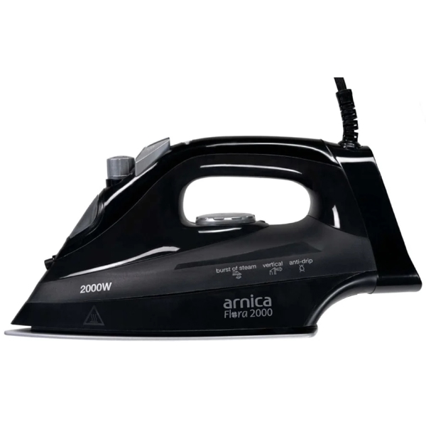 ორთქლის უთო Arnica UT61044, 2000W, Steam Iron, Black