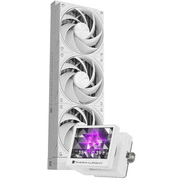 თხევადი გაგრილება ThermalRight Stream Vision 360, 120mm, 2400Rpm, Liquid Cooling, White