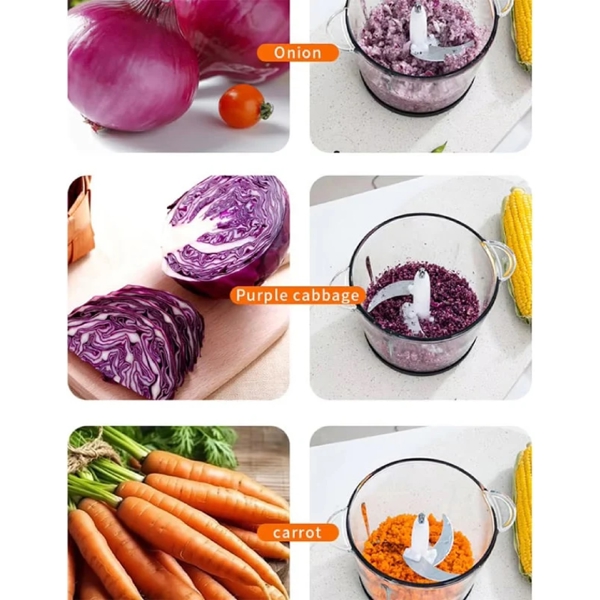 ჩოპერი minMAX MIJ-888, 1800W, 3L, Chopper, Silver