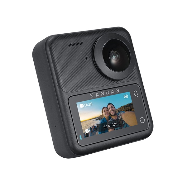 360 Action Camera Travel Combo KanDao Q23G-02 QooCam 3, 62MP, Black