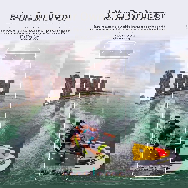 360 Action Camera Travel Combo KanDao Q23G-02 QooCam 3, 62MP, Black