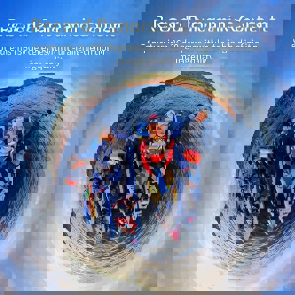 360 Action Camera Travel Combo KanDao Q23G-02 QooCam 3, 62MP, Black