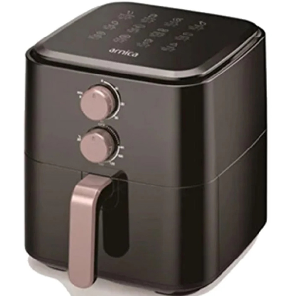 აეროგრილი Arnica GH-22200, 1400W, 5.2L, Air Fryer, Black
