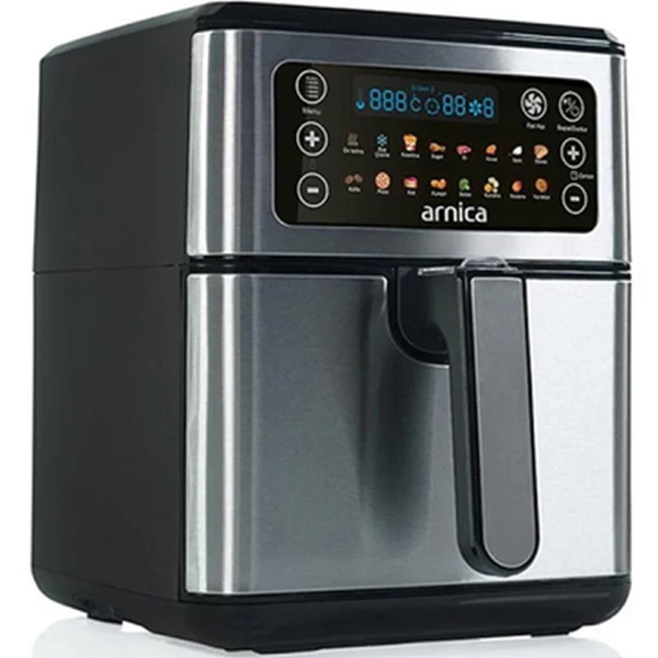 აეროგრილი Arnica GH-22230, 1850W, 7L, Air Fryer, Black/Silver