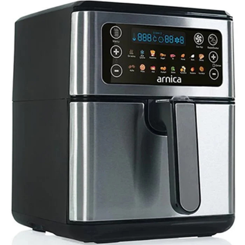 Air Fryer Arnica GH-22230, 1850W, 7L, Black/Silver