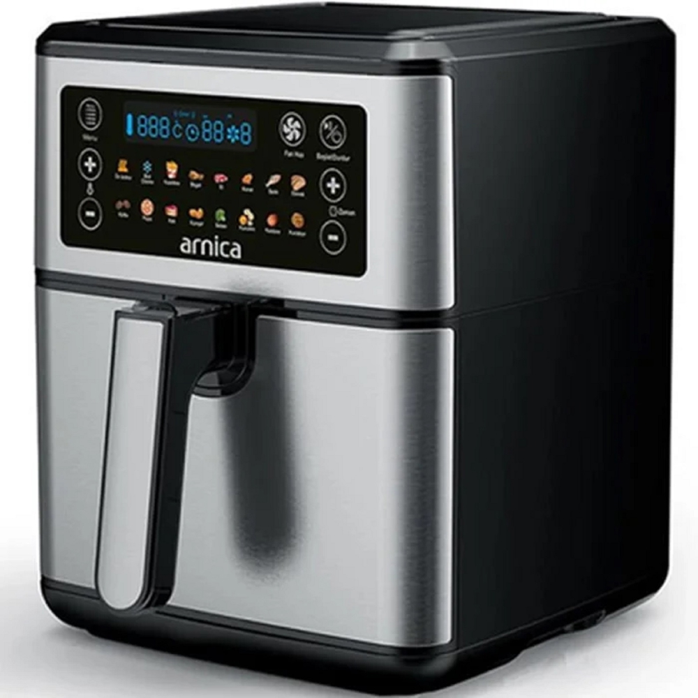 აეროგრილი Arnica GH-22230, 1850W, 7L, Air Fryer, Black/Silver