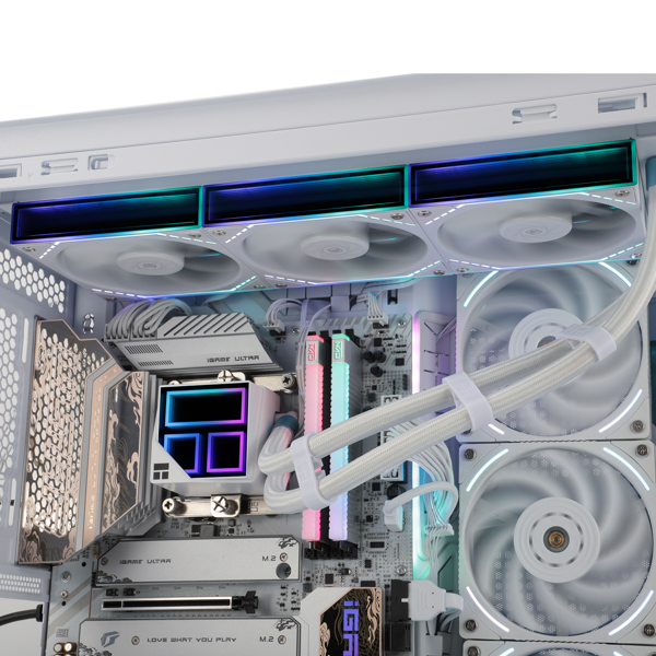 თხევადი გაგრილება ThermalRight Frozen Infinity 360, 120mm, 2000Rpm, Liquid Cooling, White