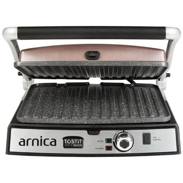 გრილი Arnica GH26244, 2000W, Electric Grill, Rose