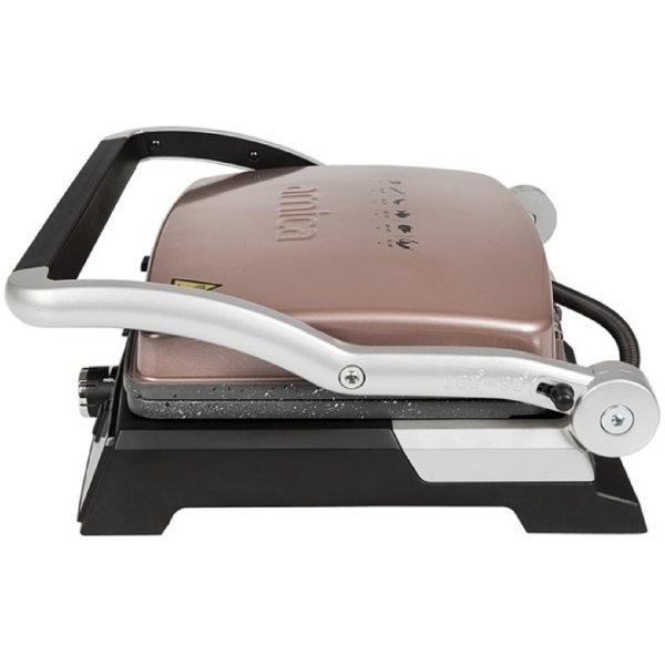 გრილი Arnica GH26244, 2000W, Electric Grill, Rose