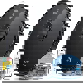 რობოტი მტვერსასრუტი მშრალი და სველი წმენდით Ilife A20, 4000Pa Laser Navigation Robotic Vacuum & Mop With APP Control, Black