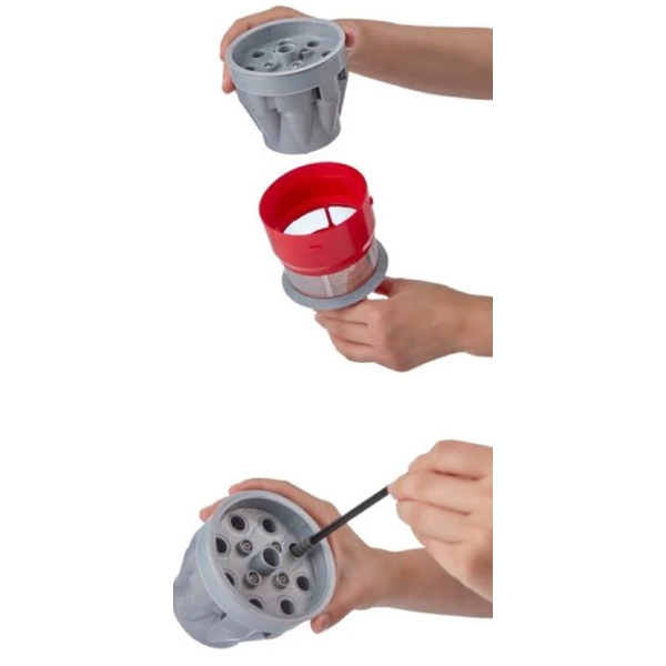 მტვერსასრუტი Arnica ET13452 Solara, 400W, 0.7L, Vacuum Cleaner, Silver