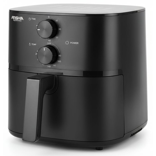 Air Fryer Arshia AF160-3640, 1500W, 5.5L, Black