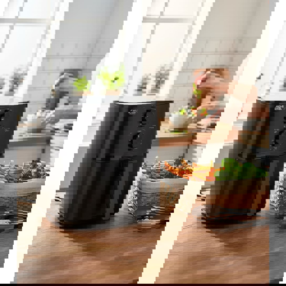 Air Fryer Arshia AF160-3640, 1500W, 5.5L, Black